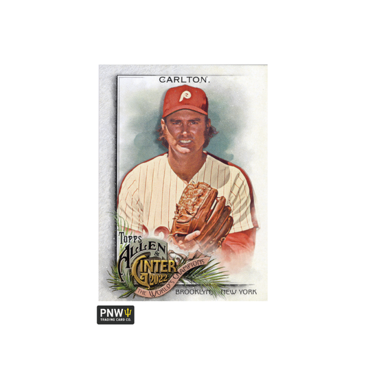 2022 Topps Allen & Ginter Steve Carlton Glossy 1/1 #101 Philadelphia Phillies HOF