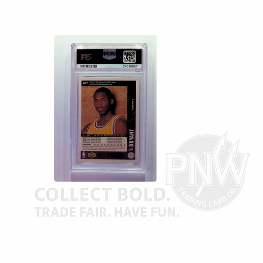 Kobe Bryant 1996 Collector’s Choice #267 PSA 7