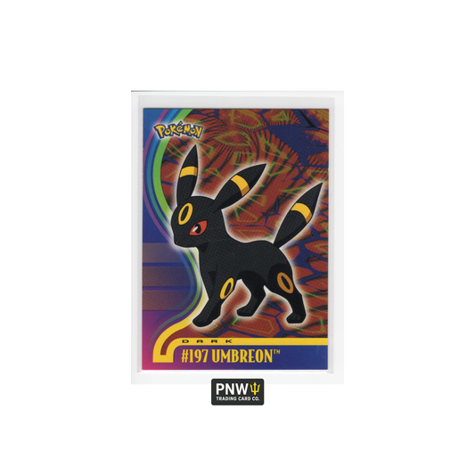 Topps Pokémon TV Animation Edition 4 Card Lot Umbreon, Clefable, Nidoking, Pidgey