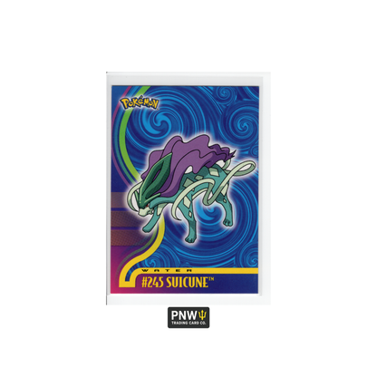 Topps Pokémon Legendary Beasts 2 Card Lot Entei 244 Suicune 245 TV Animation Ed.