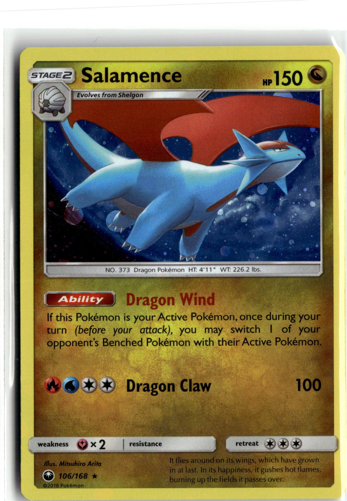 SM - Celestial Storm #106/168 Salamence