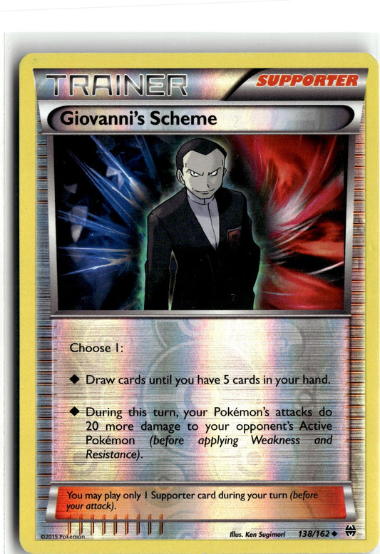 XY - BREAKthrough #138/162 Giovanni's Scheme