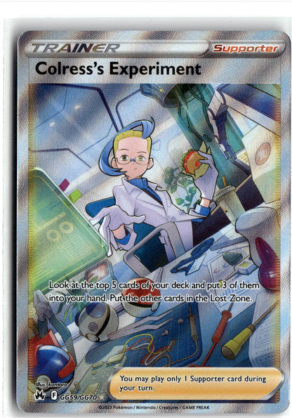 Crown Zenith: Galarian Gallery #GG59/GG70 Colress's Experiment