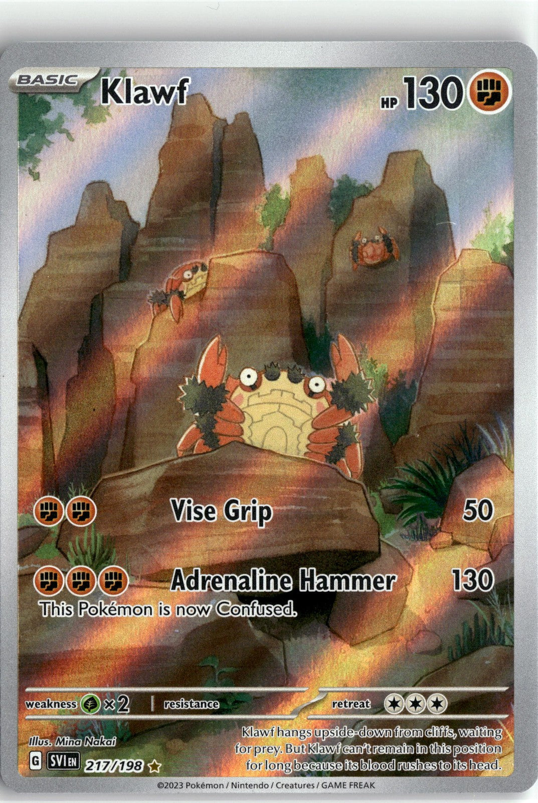 SV01: Scarlet & Violet Base Set #217/198 Klawf