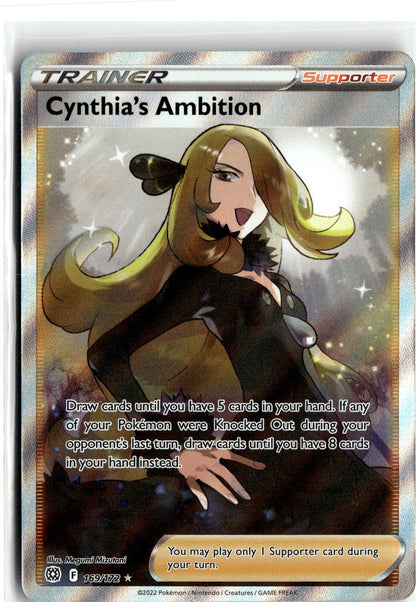 SWSH09: Brilliant Stars #169/172 Cynthia's Ambition (Full Art)