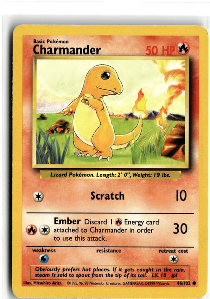Base Set #046/102 Charmander