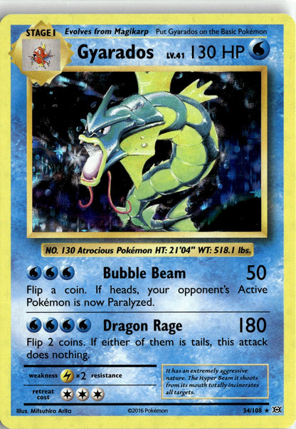 XY - Evolutions #34/108 Gyarados