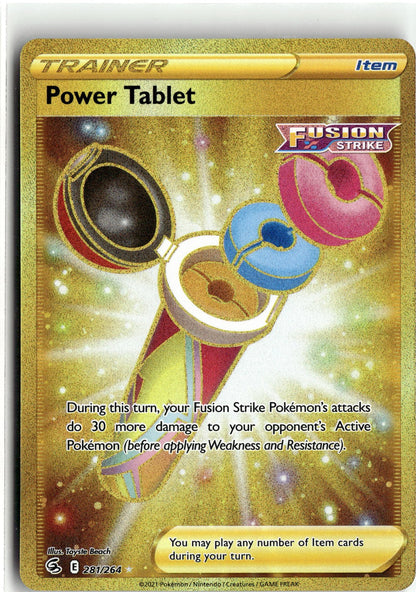 SWSH08: Fusion Strike #281/264 Power Tablet (Secret)