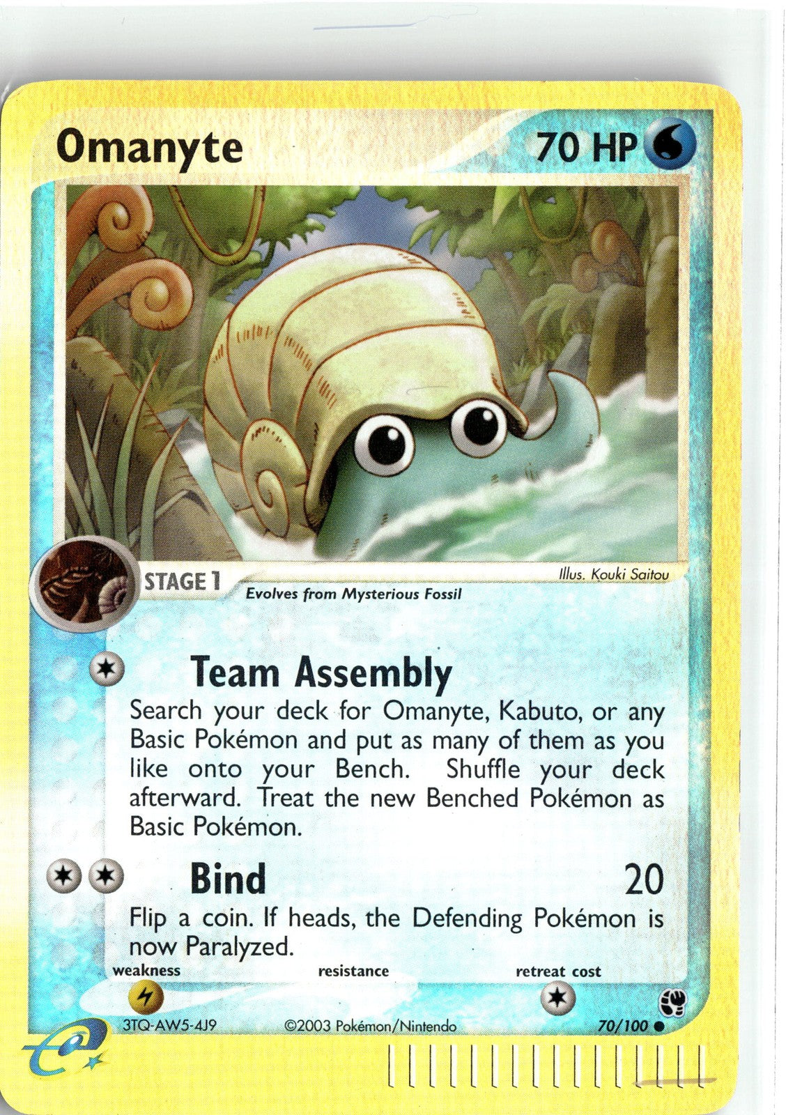 Sandstorm #70/100 Omanyte