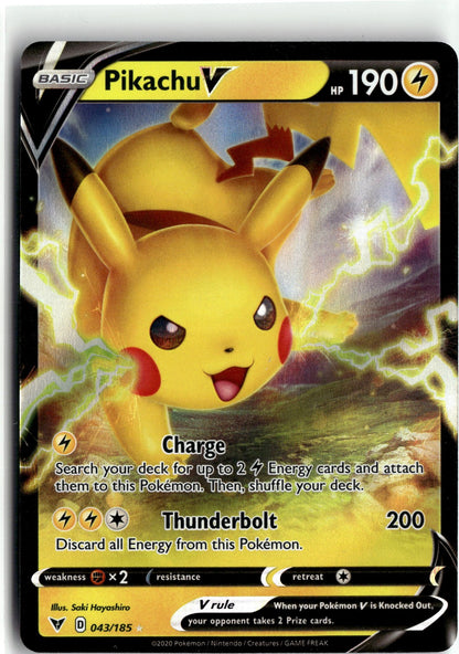 SWSH04: Vivid Voltage #043/185 Pikachu V
