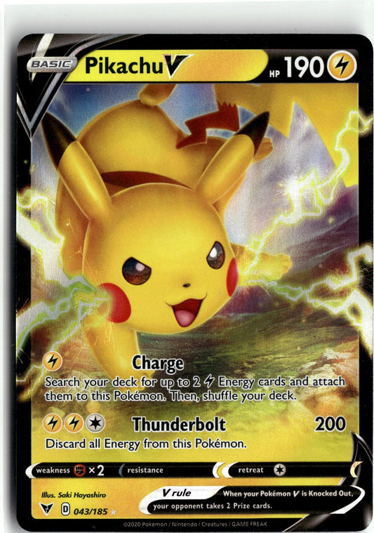 SWSH04: Vivid Voltage #043/185 Pikachu V
