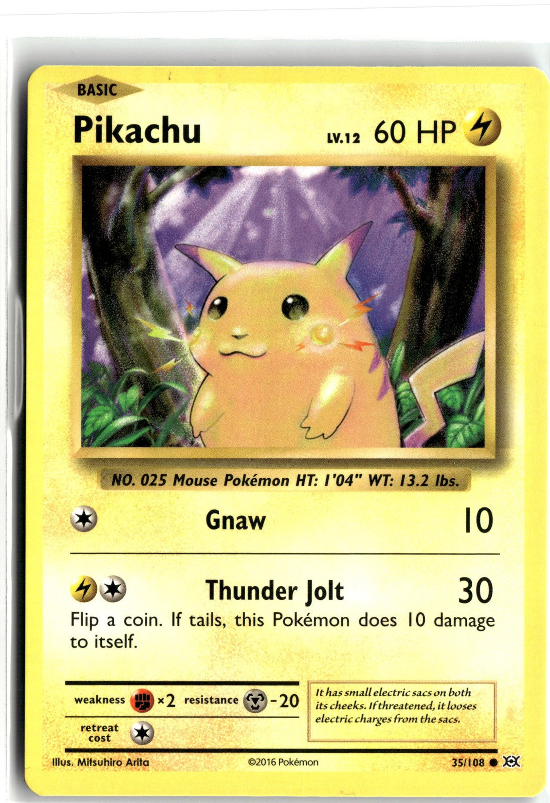 XY - Evolutions #35/108 Pikachu