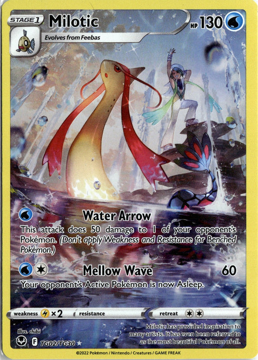 SWSH12: Silver Tempest Trainer Gallery #TG02/TG30 Milotic