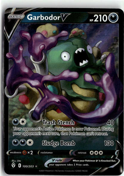 SWSH07: Evolving Skies #100/203 Garbodor V