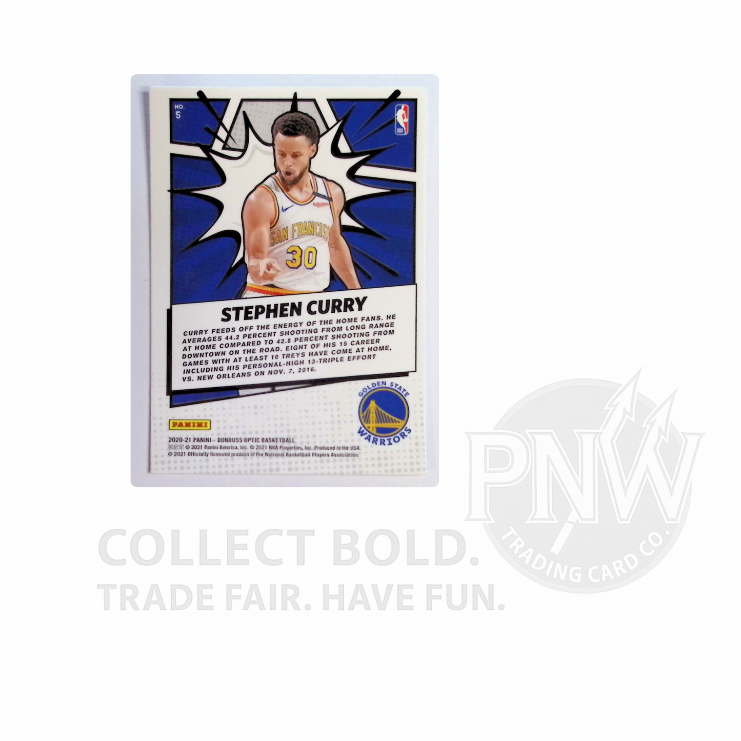 2020-21 Panini Donruss Optic My House Stephen Curry #5