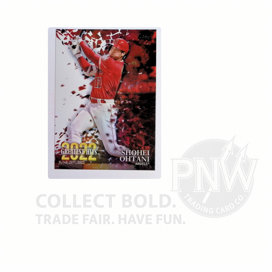 2023 Topps Series 1 2022's Greatest Hits Shohei Ohtani #22GH-16