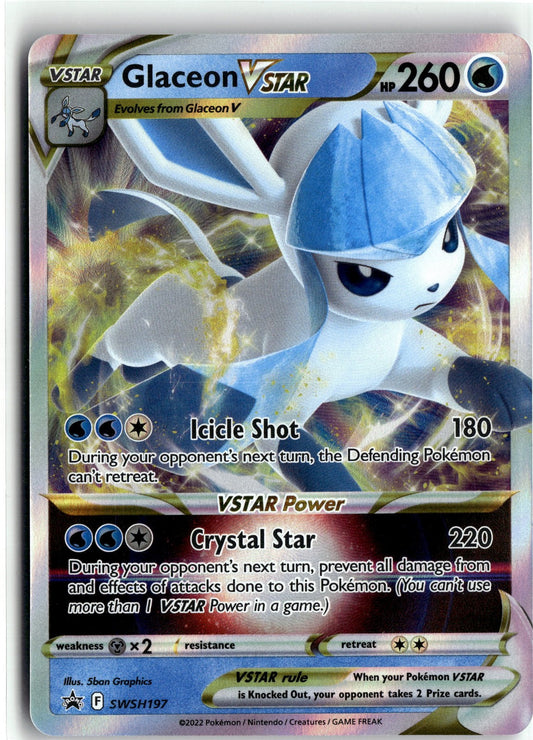 SWSH: Sword & Shield Promo Cards #SWSH197 Glaceon VSTAR