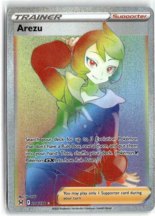 SWSH11: Lost Origin #204/196 Arezu (Secret)