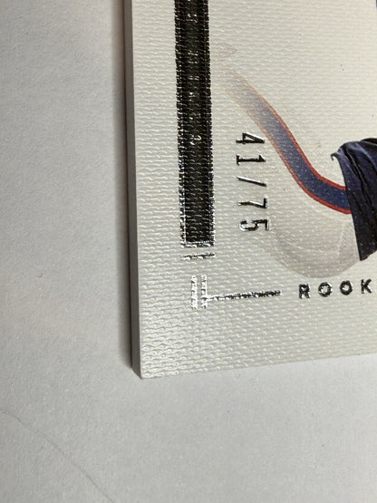 2021 Impeccable Davis Mills Elegance RPA RC Dual Patch Auto 41/75 Houston Texans