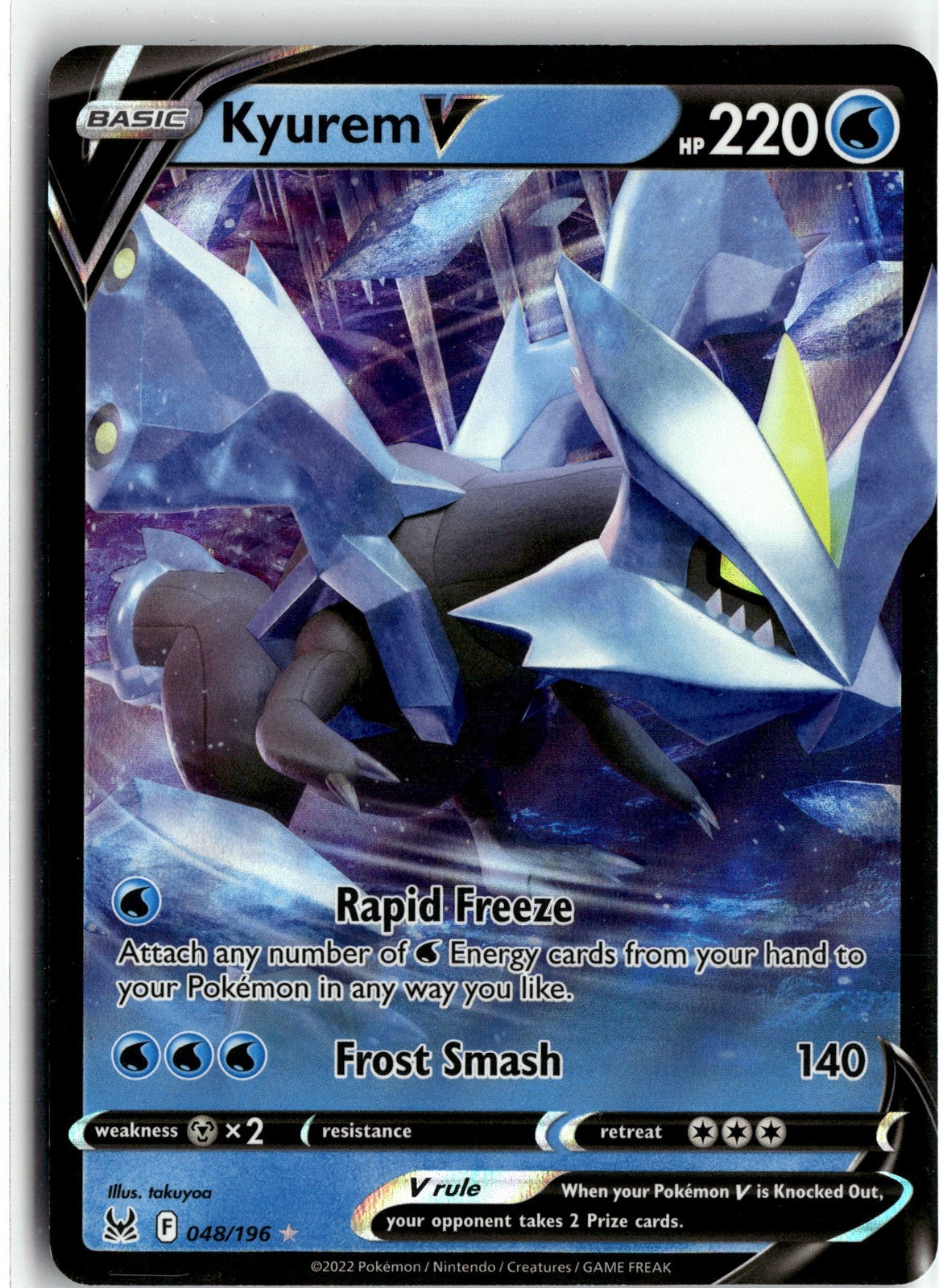 SWSH11: Lost Origin #048/196 Kyurem V