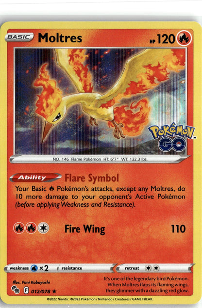 Pokemon GO #012/078 Moltres