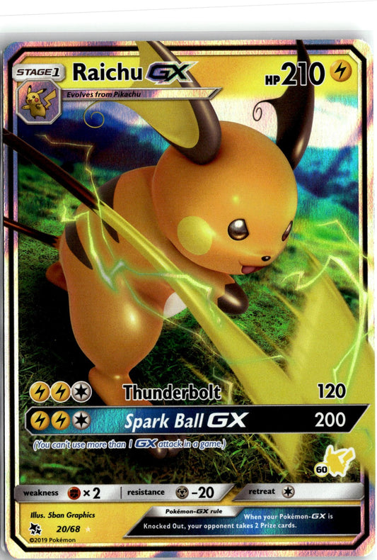 Battle Academy #020/068 Raichu GX