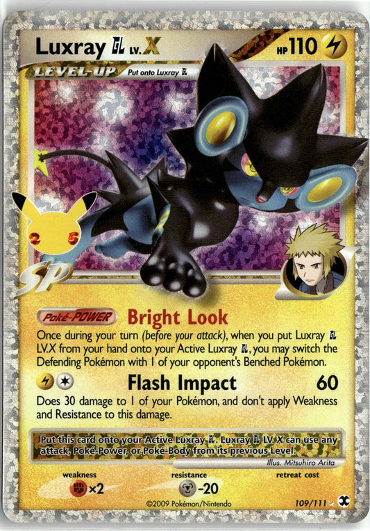 Celebrations: Classic Collection #109/111 Luxray GL LV.X