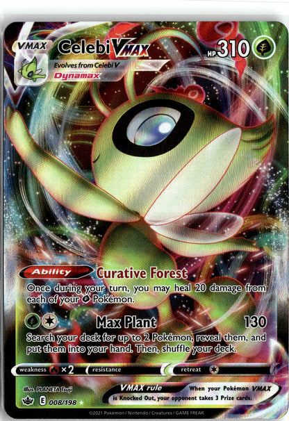 SWSH06: Chilling Reign #008/198 Celebi VMAX