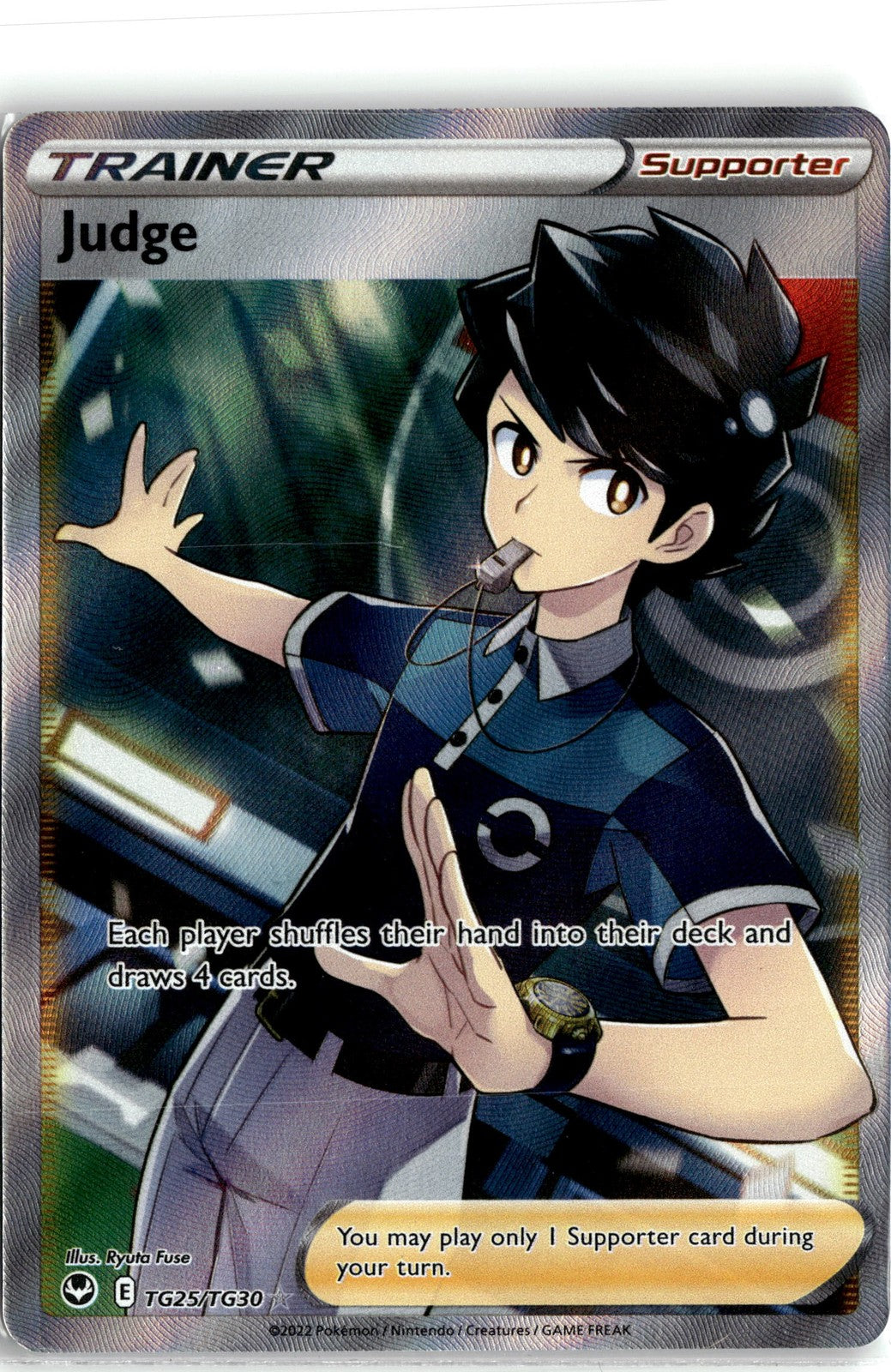 SWSH12: Silver Tempest Trainer Gallery #TG25/TG30 Judge