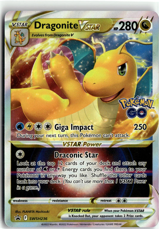 SWSH: Sword & Shield Promo Cards #SWSH236 Dragonite VSTAR