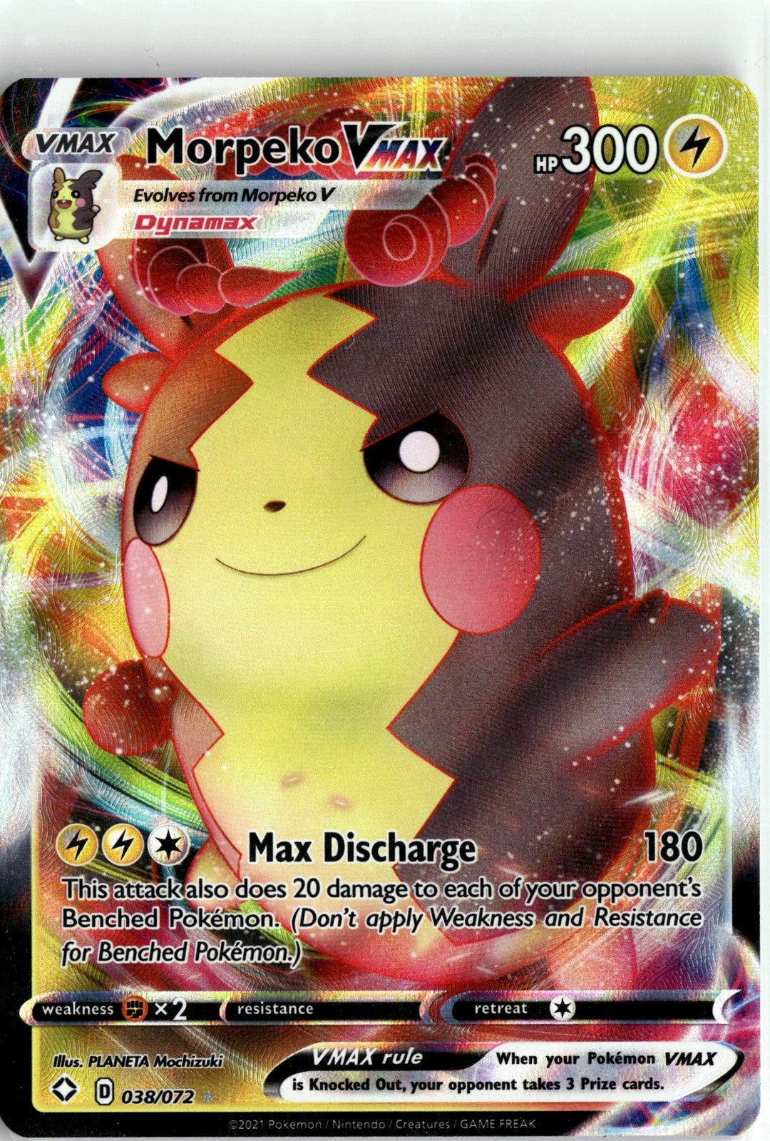 Shining Fates #038/072 Morpeko VMAX