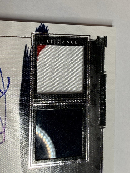 2021 Impeccable Davis Mills Elegance RPA RC Dual Patch Auto 41/75 Houston Texans