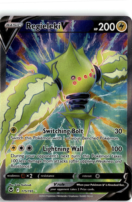 SWSH12: Silver Tempest #175/195 Regieleki V (Full Art)