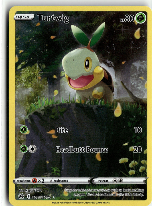 Crown Zenith: Galarian Gallery #GG31/GG70 Turtwig