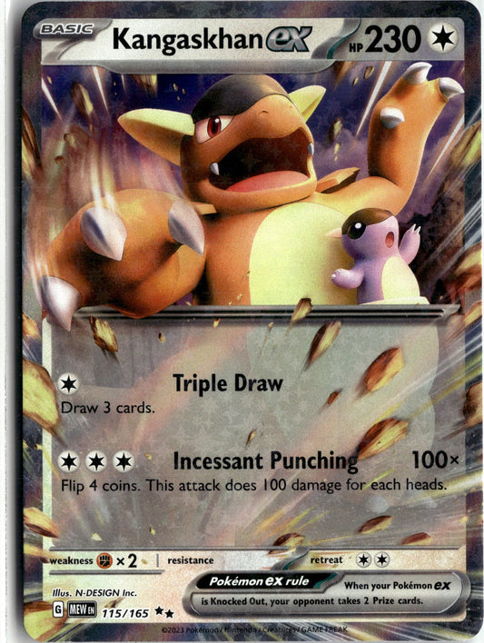 SV: Scarlet & Violet 151 #115/165 Kangaskhan ex