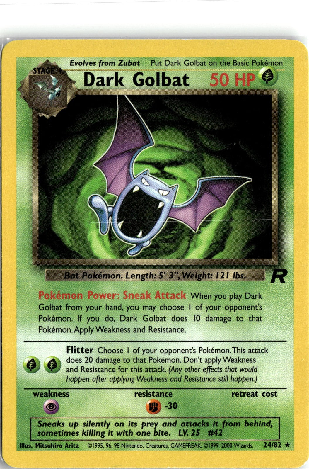 Team Rocket #24/82 Dark Golbat (24)