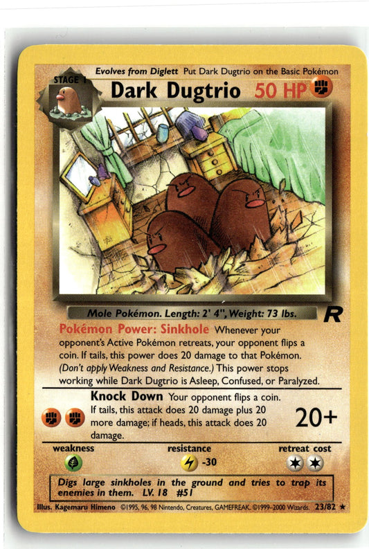 Team Rocket #23/82 Dark Dugtrio (23)