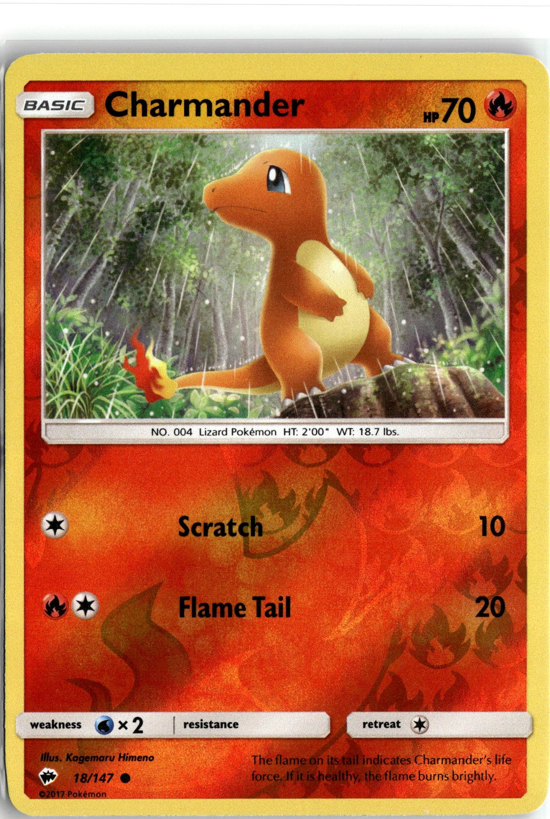SM - Burning Shadows #18/147 Charmander