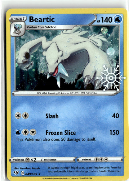Miscellaneous Cards & Products #049/189 Beartic
