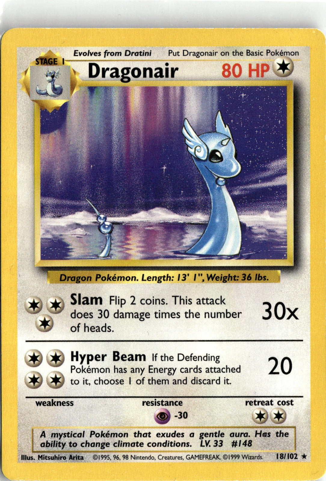 Base Set #018/102 Dragonair