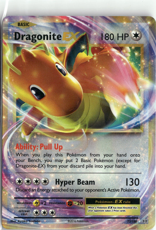 XY - Evolutions #72/108 Dragonite EX