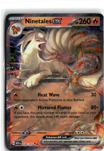 SV: Scarlet & Violet 151 #038/165 Ninetales ex