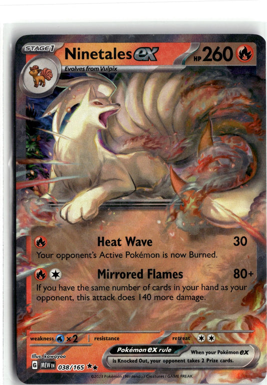 SV: Scarlet & Violet 151 #038/165 Ninetales ex