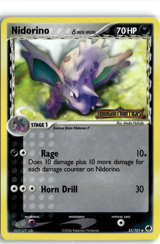 Dragon Frontiers #35/101 Nidorino (Delta Species)