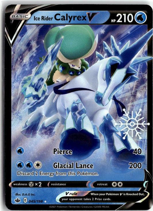 Miscellaneous Cards & Products #045/198 Ice Rider Calyrex V