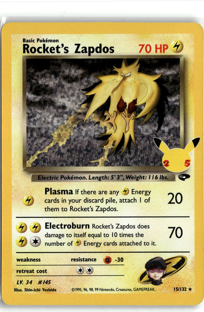 Celebrations: Classic Collection #15/132 Rocket's Zapdos