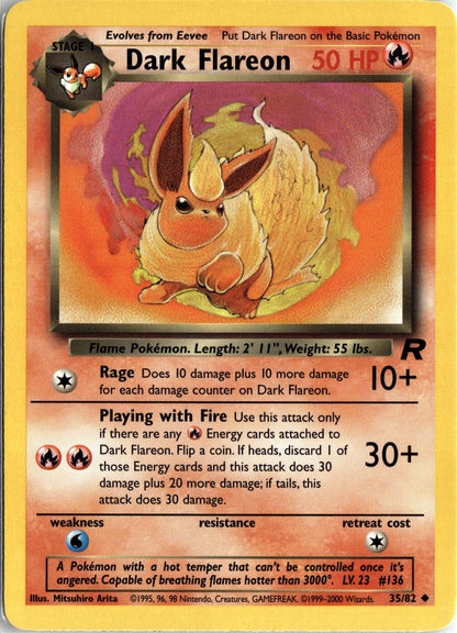 Team Rocket #35/82 Dark Flareon