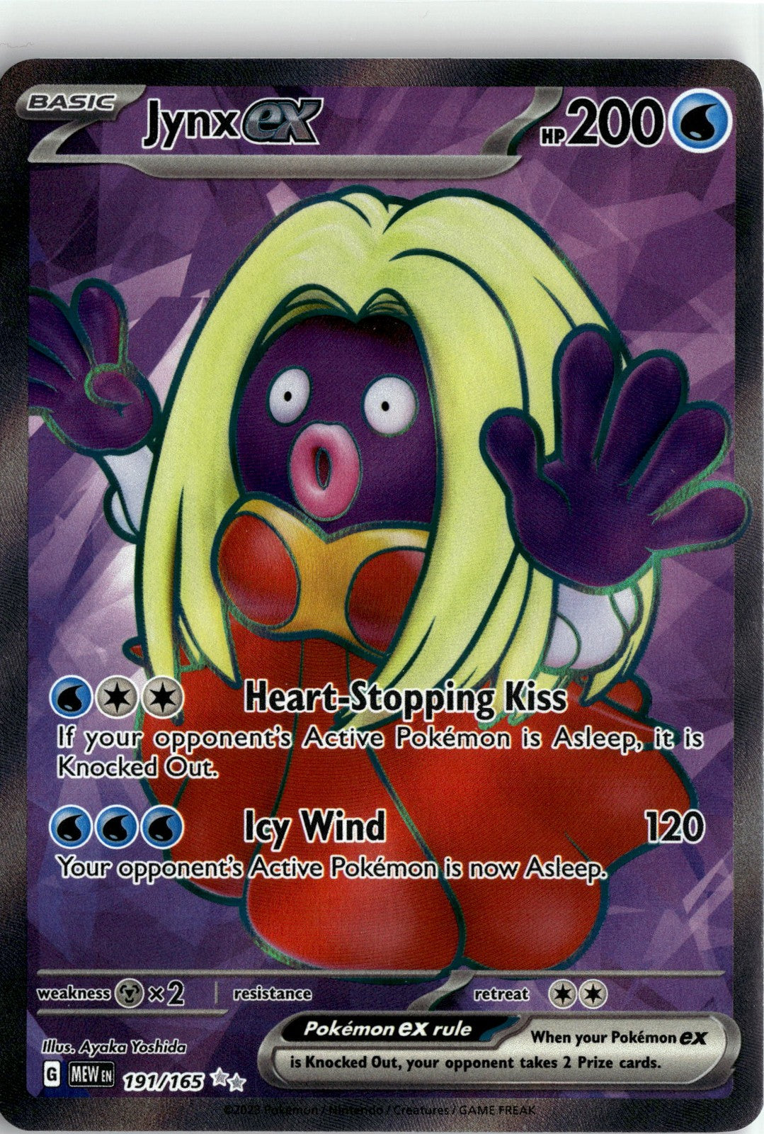 SV: Scarlet & Violet 151 #191/165 Jynx ex