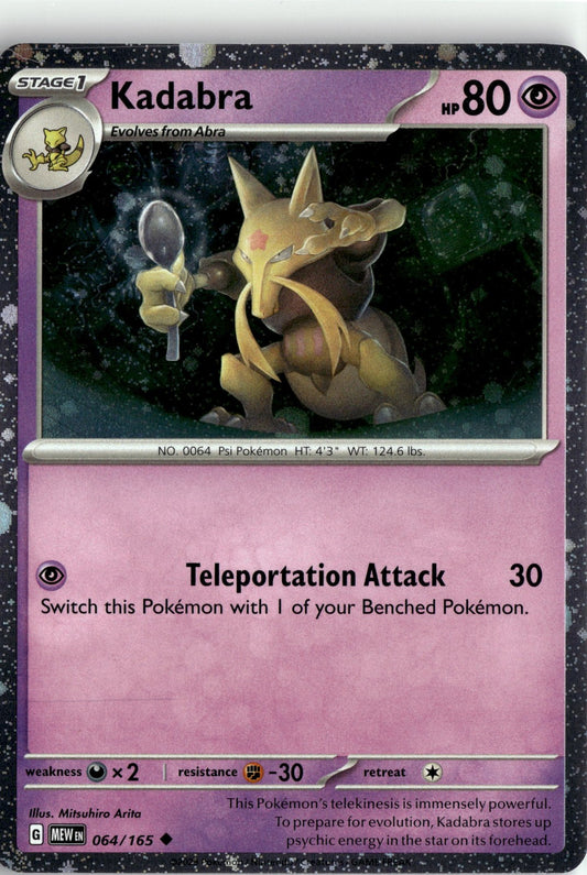 Miscellaneous Cards & Products #064/165 Kadabra