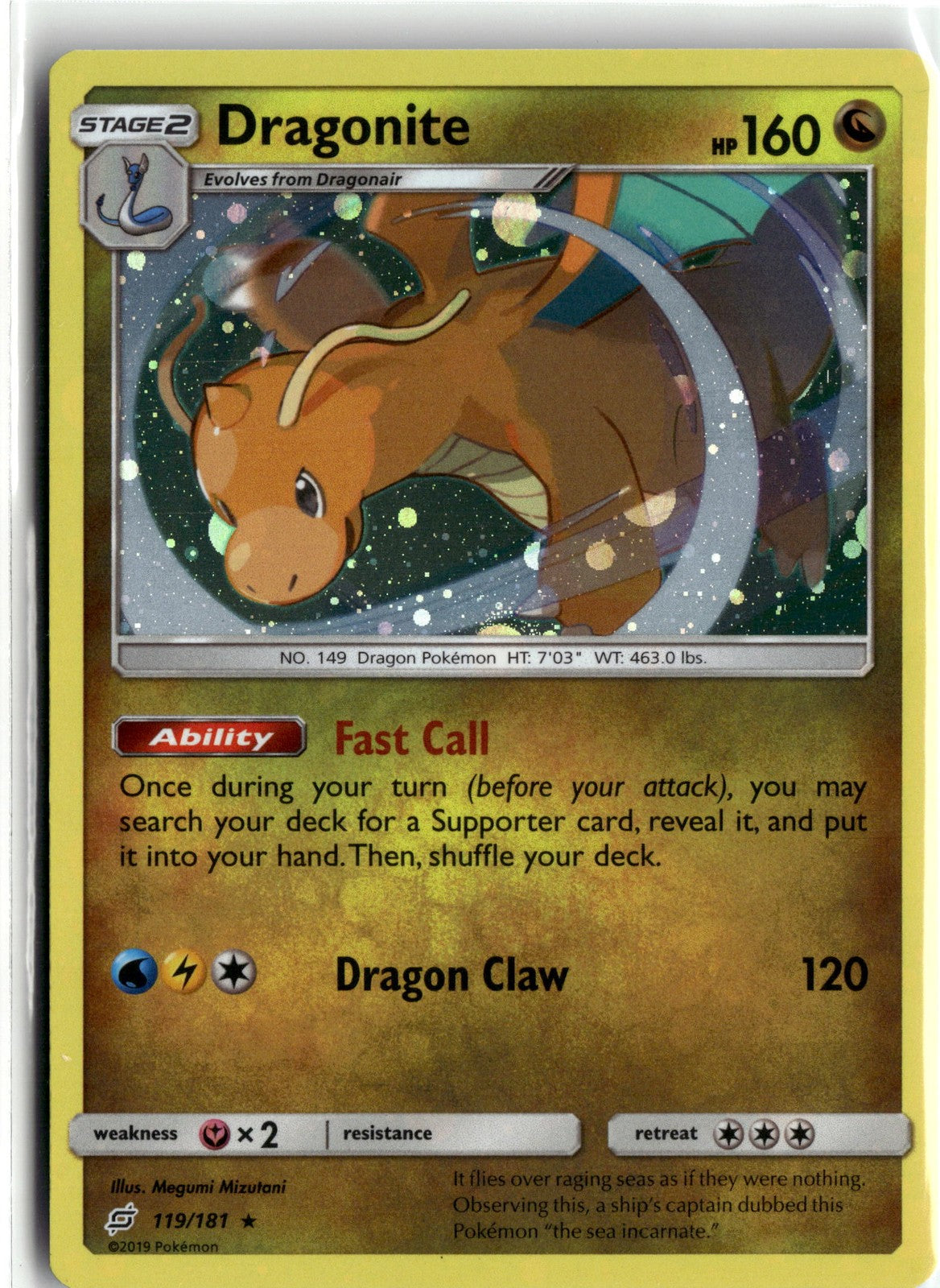 Miscellaneous Cards & Products #119/181 Dragonite